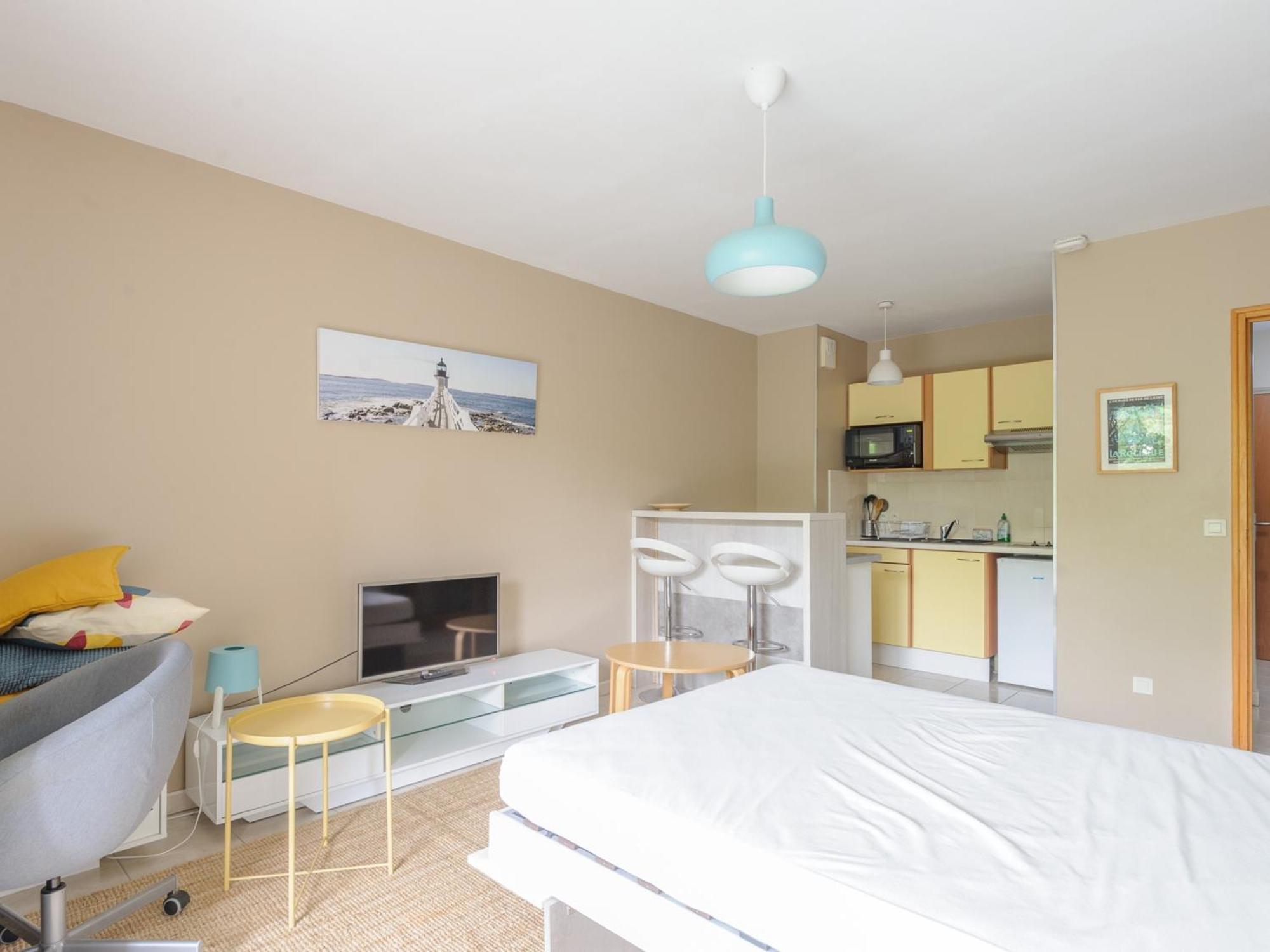 Studio Ensoleille Au Bord De Mer Avec Balcon Et Parking, Proche Centre Et Plage - La Rochelle - Fr-1-535-51 Екстериор снимка